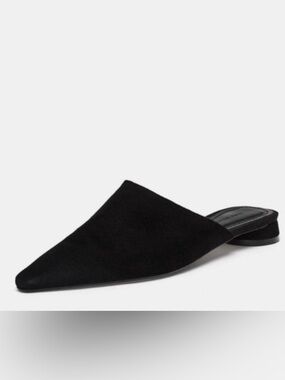 Zara LEATHER Soft Mule